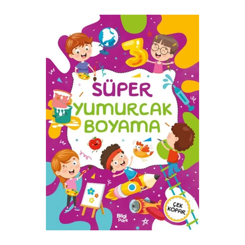 Süper Yumurcak Boyama Kitabı