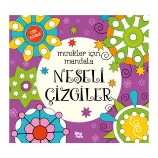 Minikler İçin Mandala - Neşeli Çizgiler