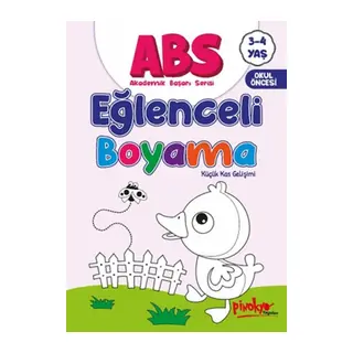 ABS 3-4 Yaş Eğlenceli Boyama