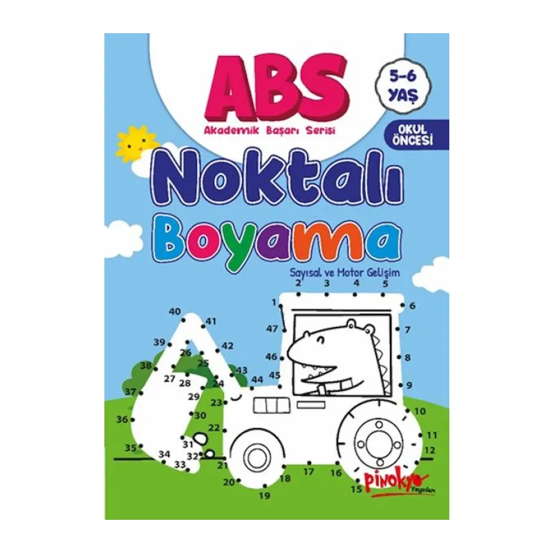ABS 5-6 Yaş Noktalı Boyama