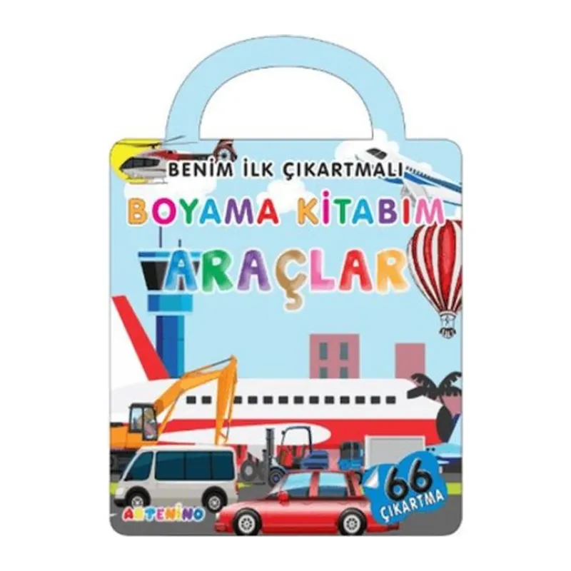 Benim İlk Çıkartmalı Boyama Kitabım - Araçlar