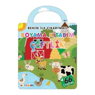 Benim İlk Çıkartmalı Boyama Kitabım - Çiftlik
