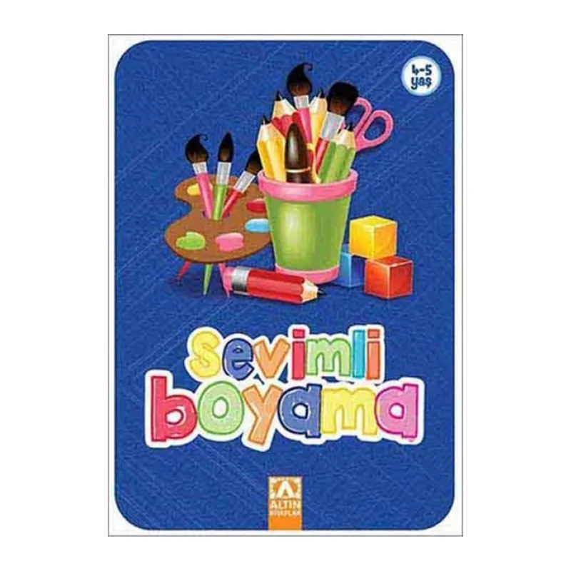 Sevimli Boyama - Lacivert
