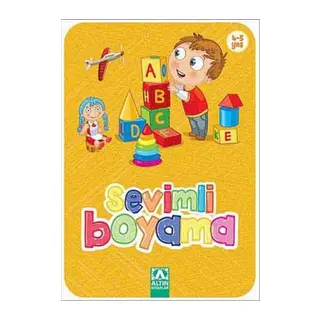 Sevimli Boyama - Sarı