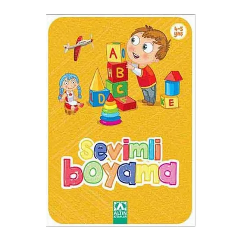 Sevimli Boyama - Sarı