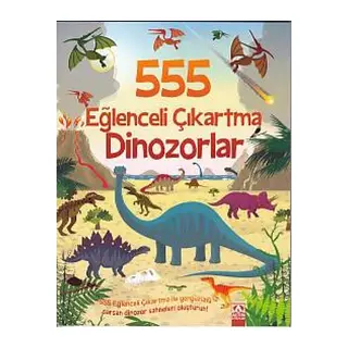 555 Eğlenceli Çıkartma - Dinozorlar