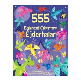 555 Eğlenceli Çıkartma - Ejderhalar