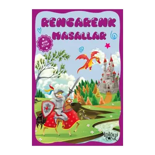 Çuklar için Hayal ve Odak Geliştirici Rengarenk Masallar Mor