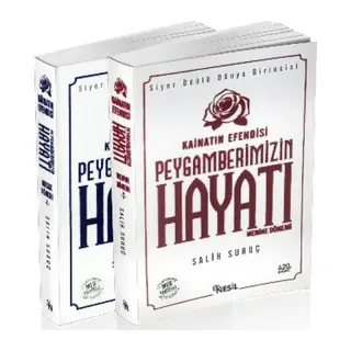 Kainatın Esi Peygamberimizin Hayatı - 2 Cilt Takım