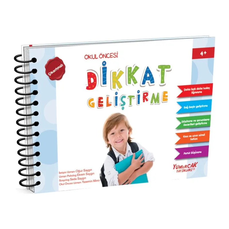 Dikkat Geliştirme 4 Yaş Kitabı