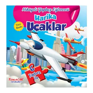 Harika Uçaklar - Hikayeli Yapboz Eğlencesi (6 Yapboz İle)