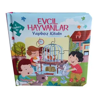 Evcil Hayvanlar - Yapboz Kitabı