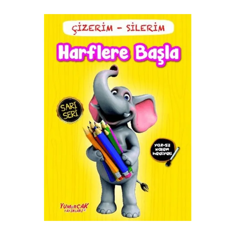 Çizerim Silerim - Harflere Başla