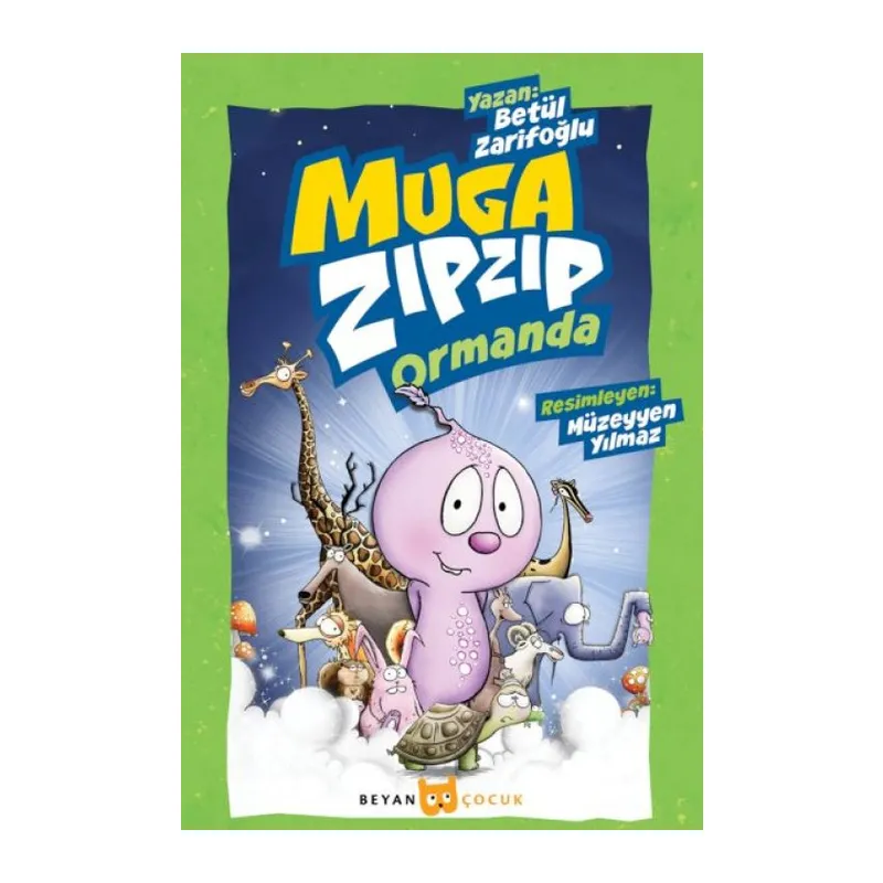 Muga Zıpzıp Ormanda (Renkli - li)