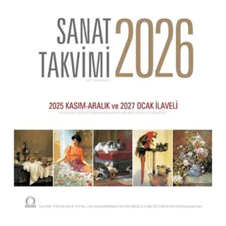 Sanat Takvimi 2026 Duvar Takvimi