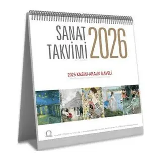 Sanat Takvimi 2026 Masa Takvimi