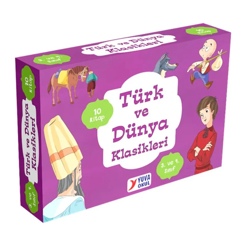 3. ve 4. Sınıflar için Türk ve Dünya Klasikleri (10)