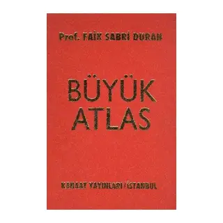 Kanaat Büyük Atlas (Ciltli)