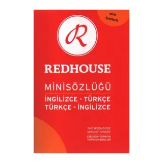 Redhouse Mini Sözlüğü İngilizce Türkçe Türkçe İngilizce (RS-006)