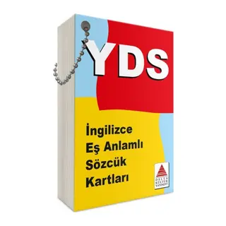 Delta Kültür İngilizce Eşanlamlı Sözcük Kartları