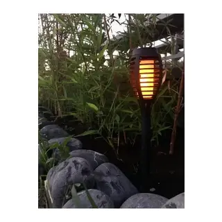 Solar Alev Efektli Bahçe Lambası