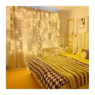 8 Fonksiyonlu Uzaktan Kumandalı Peri Perde Led - 3x3 Metre Günışığı