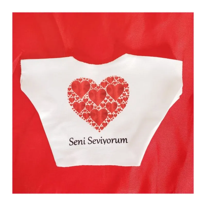 Seni Seviyorum Baskılı Tişört