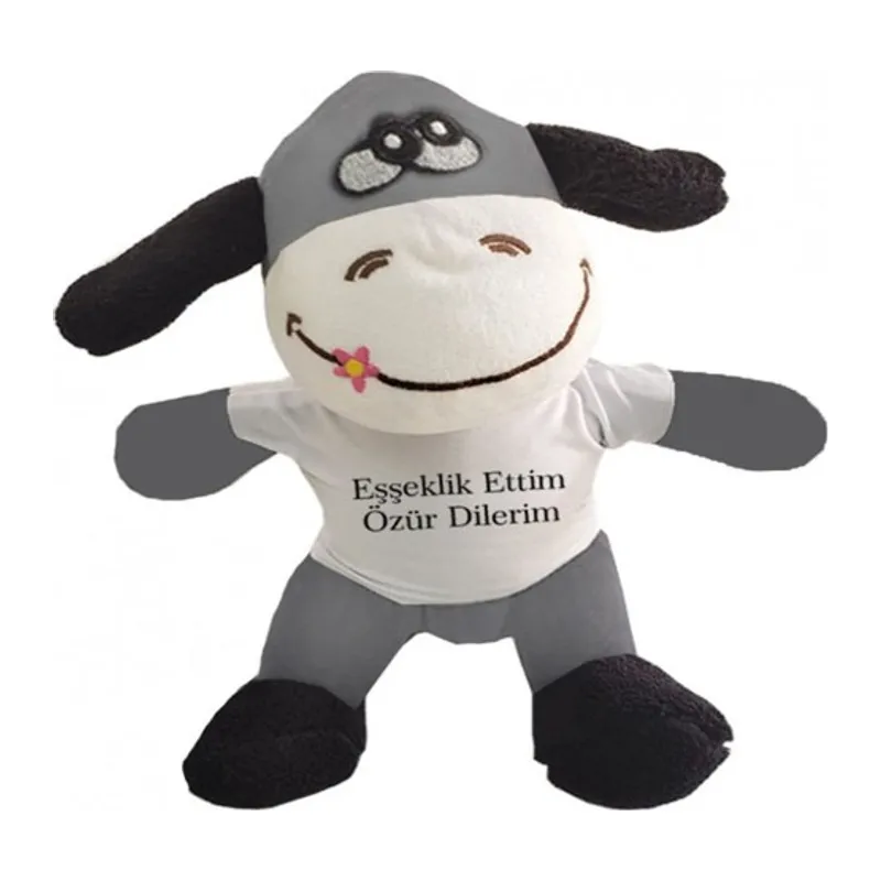 Oyuncak Peluş Eşek Eşeklik Ettim Tişörtlü