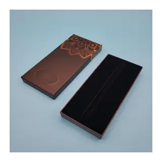 Mandala desenli kalem kutusu