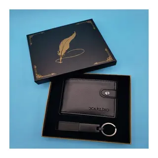 Hediyelik Cüzdan Anahtarlık Set