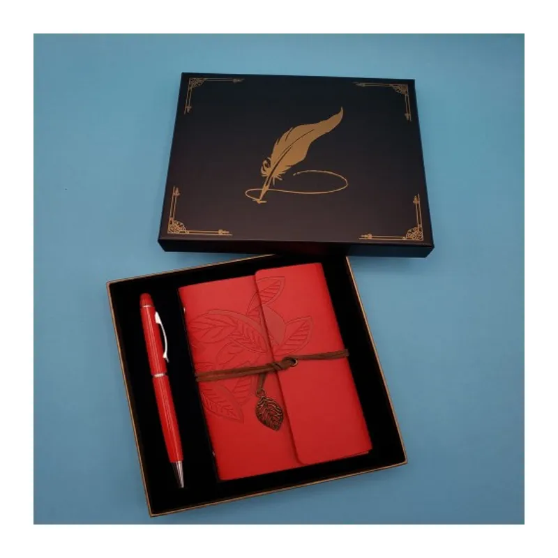 Defter Kalem Kırmızı Renk