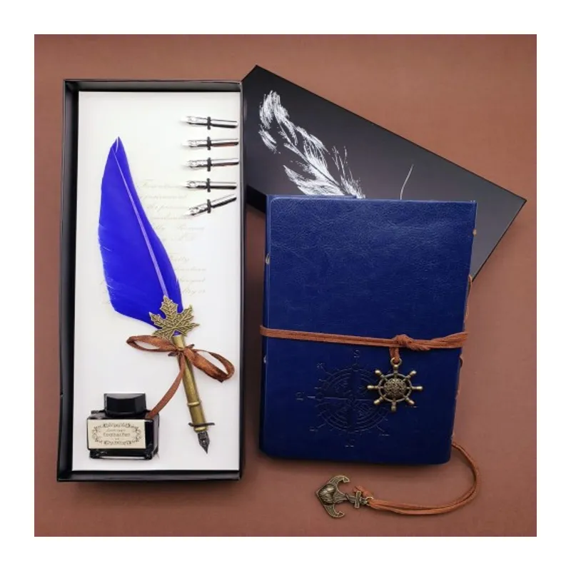 Deri Defter ve Tüylü Kalem