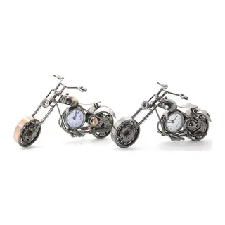 Masaüstü Dekoratif Metal Motor Saat