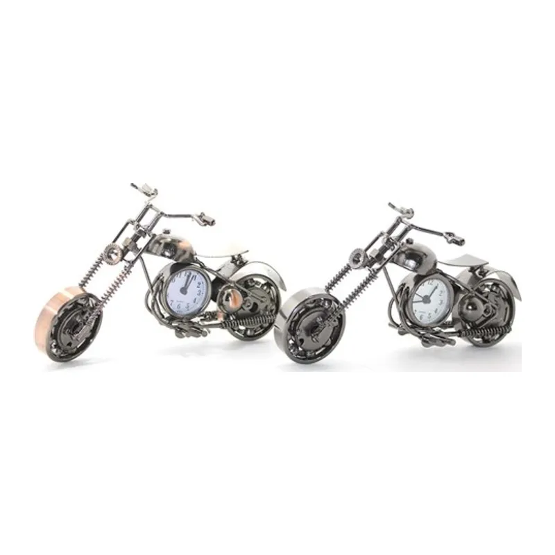 Masaüstü Dekoratif Metal Motor Saat