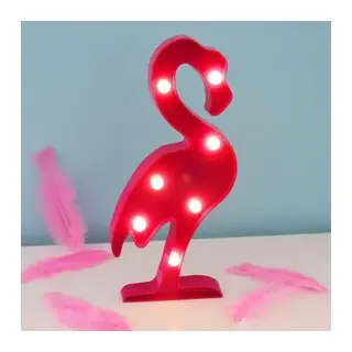 Led Işıklı Flamingo Gece Lambası