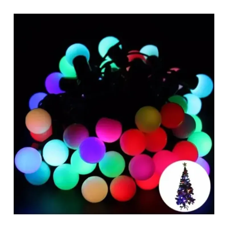 5 Metre 28 LED Fişli RGB Mini Top LED