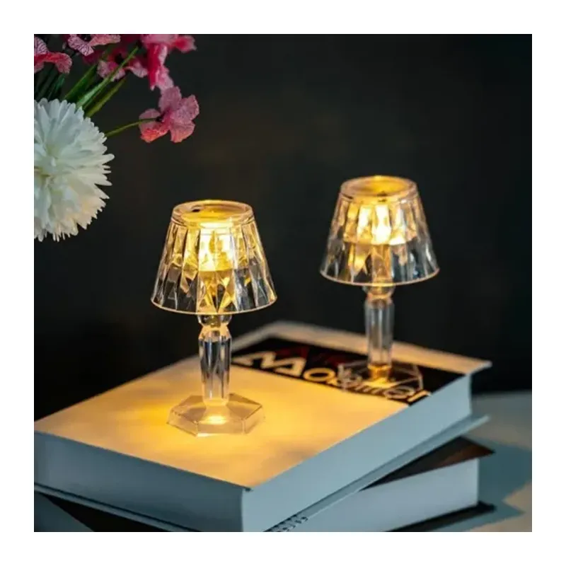 Dekoratif Pilli LED Masa Lambası 12'Li