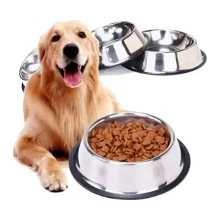 Paslanmaz Çelik Kedi/Köpek Mama Kabı