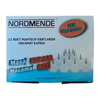 12'Lİ Profesyonel Hacamat Kupa Seti