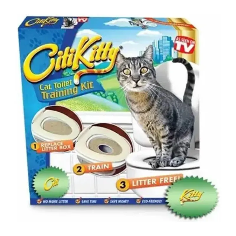 CitiKitty Klozet Kedi Tuvaleti Eğitim Seti