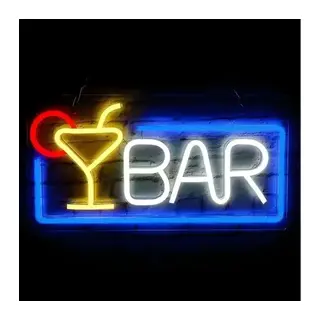 BAR Yazılı Neon LED Işık