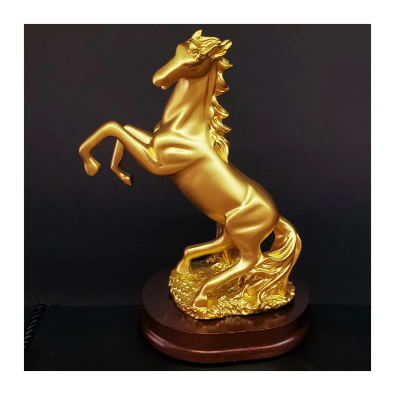 Toptan Şaha Kalkan Gold Renk At Biblosu