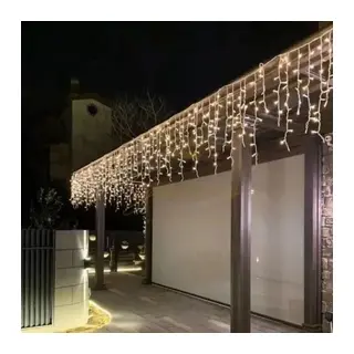 3m 100 LED Çakarlı IP65 Dış Mekan Saçak Perde