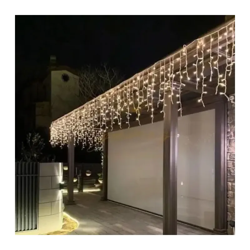 3m 100 LED Çakarlı IP65 Dış Mekan Saçak Perde