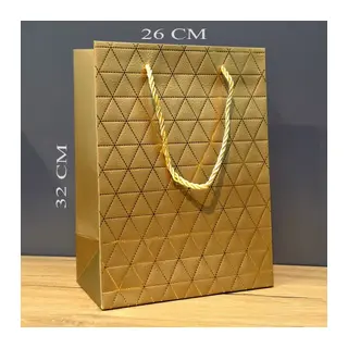 Büyük Boy Gold Hediye Çantası