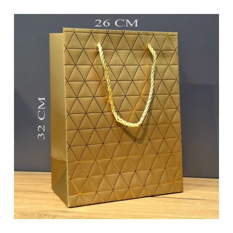 Büyük Boy Gold Hediye Çantası