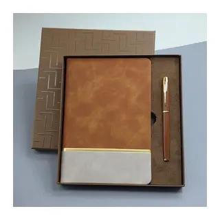 Soft Deri Defter Ve Roller Kalem Seti