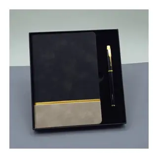 Defter Ve Kalem Kutulu Siyah Set