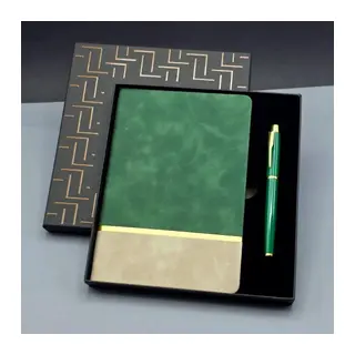 Soft Tarihsiz Deri Defter Kalem