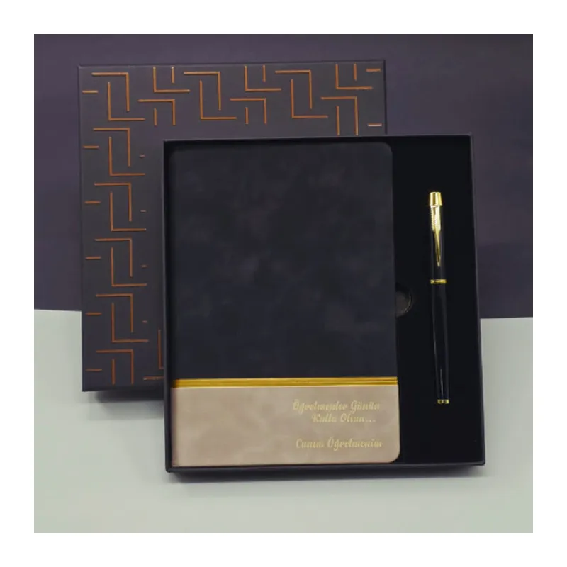 Öğretmenler Günü Hediyesi - Toptan Defter - Kalem Seti